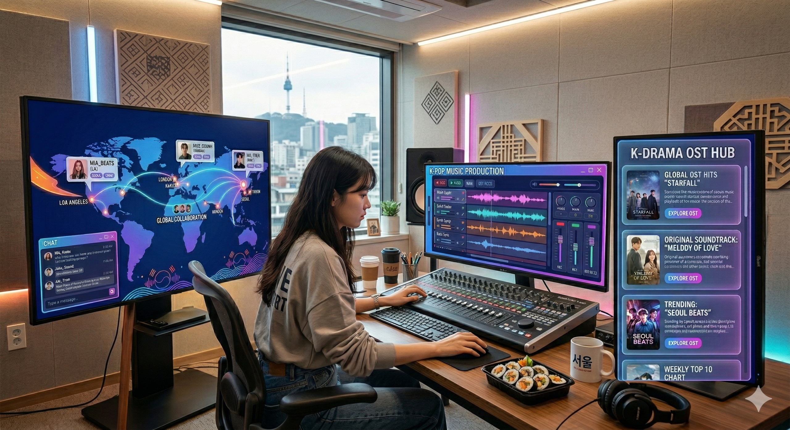 K-콘텐츠 글로벌 플랫폼 개발 전략 — K-POP 프로듀서 앱과 K-콘텐츠 플랫폼에서 배운 것