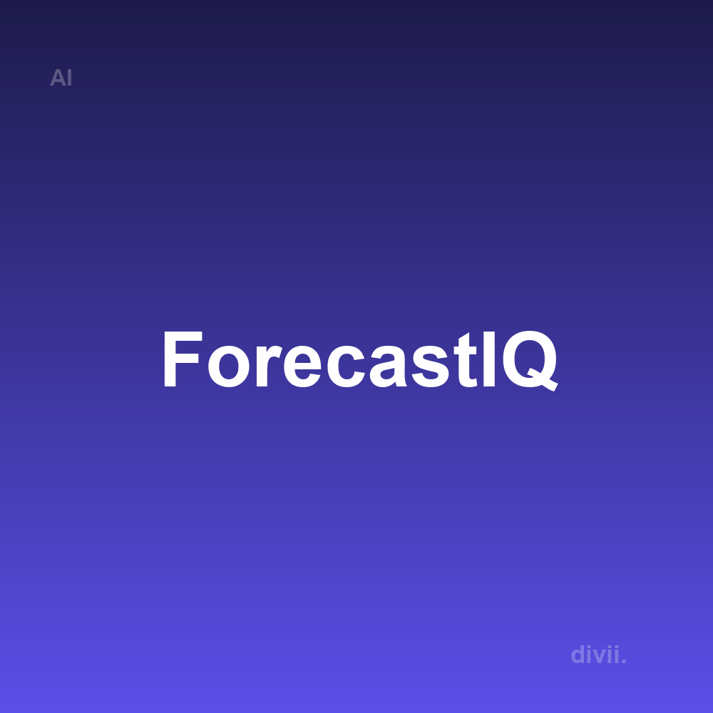 ForecastIQ