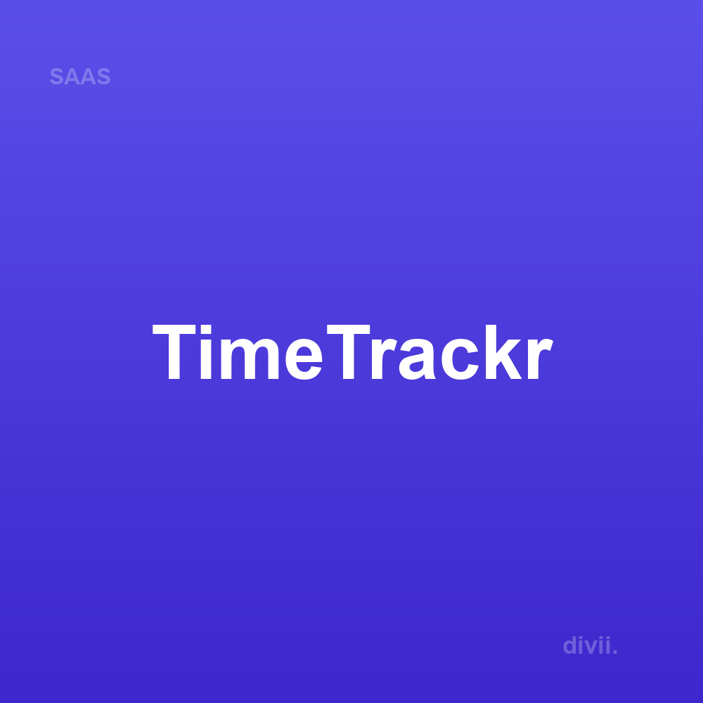 TimeTrackr